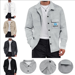 Men's Flannel Lined Shirt Jacket